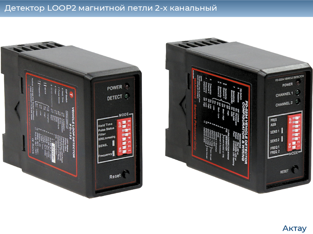 Детектор LOOP2 магнитной петли 2-x канальный, aktau.doorhan.ru